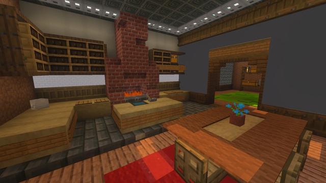Screenshot of the Minecraft Bedrock Marketplace product Wallpaper+ created by WildPhire.