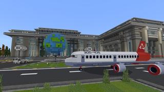 Screenshot of the Minecraft Bedrock Marketplace product La ville de l'aéroport created by Withercore.
