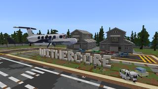 Screenshot of the Minecraft Bedrock Marketplace product La ville de l'aéroport created by Withercore.