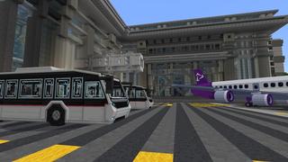 Screenshot of the Minecraft Bedrock Marketplace product La ville de l'aéroport created by Withercore.