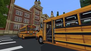 Screenshot of the Minecraft Bedrock Marketplace product Bus City created by Withercore.