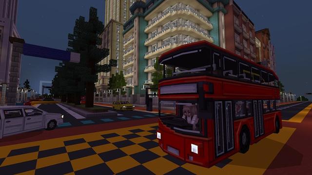Screenshot of the Minecraft Bedrock Marketplace product Bus City created by Withercore.