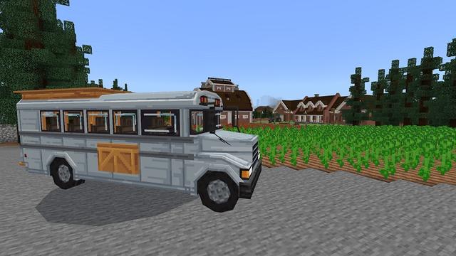 Screenshot of the Minecraft Bedrock Marketplace product Bus City created by Withercore.