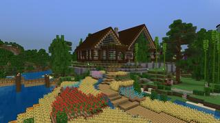 Screenshot of the Minecraft Bedrock Marketplace product Craftable Bases created by Withercore.