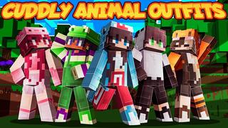 Thumbnail of the Minecraft Bedrock Marketplace product Cuddly Animal Outfits created by Withercore.