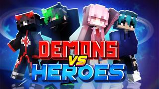 Thumbnail of the Minecraft Bedrock Marketplace product Demons vs Heroes created by Withercore.