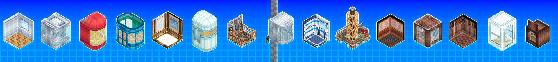 Panorama of the Minecraft Bedrock Marketplace product Elevators Add-On created by Withercore.
