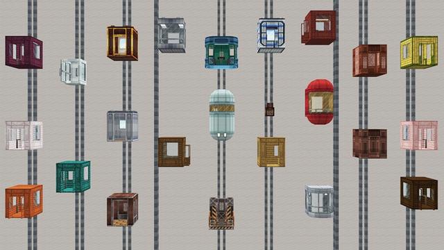Screenshot of the Minecraft Bedrock Marketplace product Elevators Add-On created by Withercore.