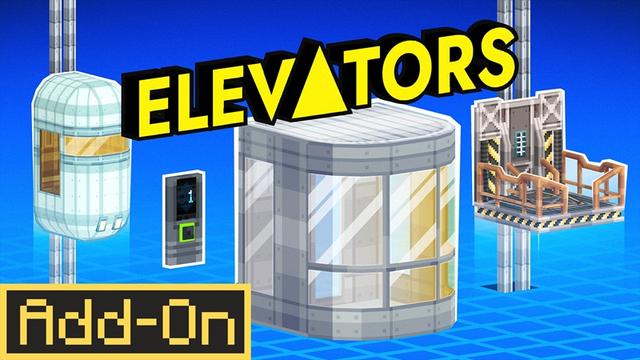 Thumbnail of the Minecraft Bedrock Marketplace product Elevators Add-On created by Withercore.