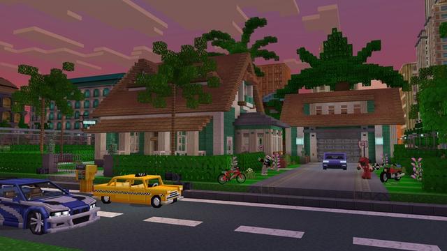 Screenshot of the Minecraft Bedrock Marketplace product Grand City & Auto created by Withercore.