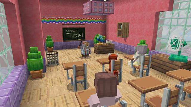 Screenshot of the Minecraft Bedrock Marketplace product Happy Town created by Withercore.