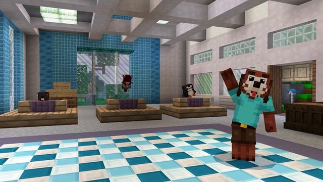 Screenshot of the Minecraft Bedrock Marketplace product Happy Town created by Withercore.