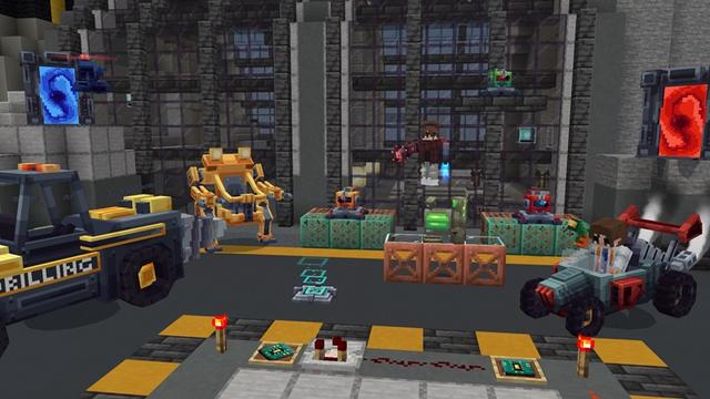 Screenshot of the Minecraft Bedrock Marketplace product Mr. Gadget created by Withercore.