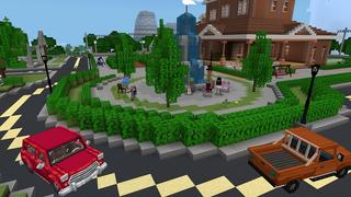 Screenshot of the Minecraft Bedrock Marketplace product Neighborhood Roleplay created by Withercore.