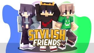Thumbnail of the Minecraft Bedrock Marketplace product Stylish Friends created by Withercore.