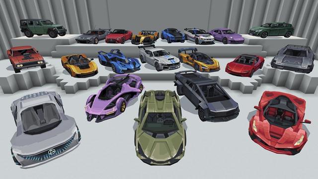 Screenshot of the Minecraft Bedrock Marketplace product Ultra Cars Add-On created by Withercore.