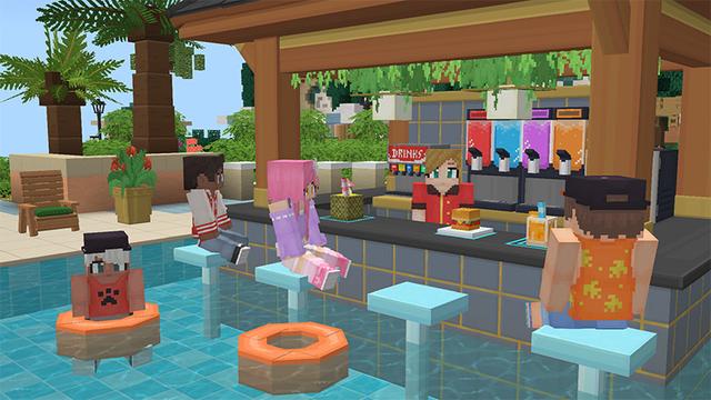 Screenshot of the Minecraft Bedrock Marketplace product 5 Star Hotel: Roleplay created by Wonder.