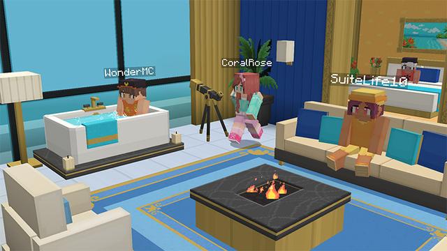 Screenshot of the Minecraft Bedrock Marketplace product 5 Star Hotel: Roleplay created by Wonder.