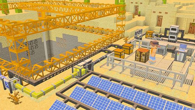 Screenshot of the Minecraft Bedrock Marketplace product Advanced Machines Add-On created by Wonder.