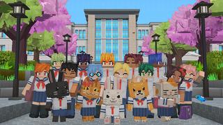 Screenshot of the Minecraft Bedrock Marketplace product Anime High School created by Wonder.