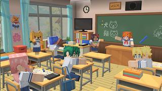 Screenshot of the Minecraft Bedrock Marketplace product Anime High School created by Wonder.