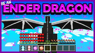 Thumbnail of the Minecraft Bedrock Marketplace product Be an Ender Dragon created by Wonder.