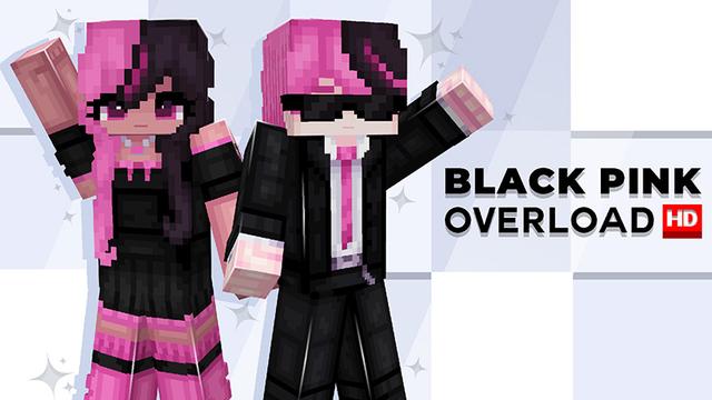 Thumbnail of the Minecraft Bedrock Marketplace product Black Pink Overload HD created by Wonder.