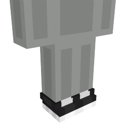 Thumbnail of the Minecraft Bedrock Marketplace product Black Sneakers created by Wonder.