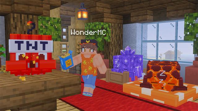 Screenshot of the Minecraft Bedrock Marketplace product Block Pets created by Wonder.