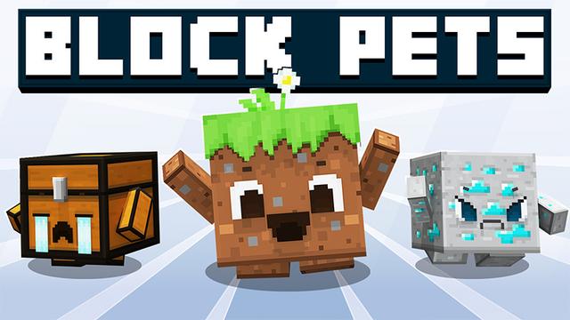 Thumbnail of the Minecraft Bedrock Marketplace product Mascotas de bloque created by Wonder.
