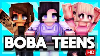 Thumbnail of the Minecraft Bedrock Marketplace product Boba Teens HD created by Wonder.