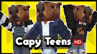 Thumbnail of the Minecraft Bedrock Marketplace product Capy Teens HD created by Wonder.
