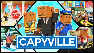 Thumbnail of the Minecraft Bedrock Marketplace product Capy Ville created by Wonder.