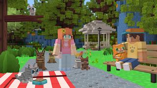 Screenshot of the Minecraft Bedrock Marketplace product CATS! created by Wonder.