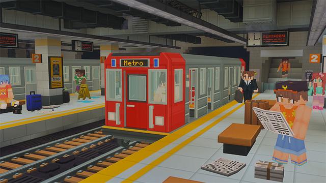 Screenshot of the Minecraft Bedrock Marketplace product City Expansion Add-On created by Wonder.