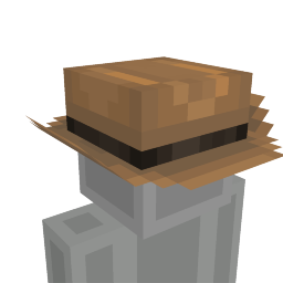 Thumbnail of the Minecraft Bedrock Marketplace product Classic Cowboy Hat created by Wonder.
