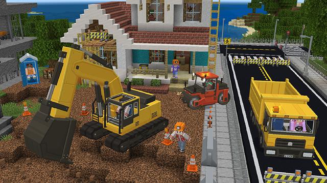 Screenshot of the Minecraft Bedrock Marketplace product Construction Add-On created by Wonder.