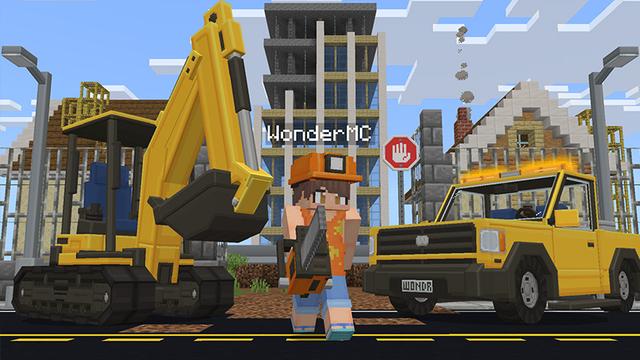Screenshot of the Minecraft Bedrock Marketplace product Construction Add-On created by Wonder.