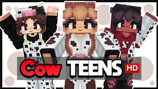 Thumbnail of the Minecraft Bedrock Marketplace product Cow Teens HD created by Wonder.