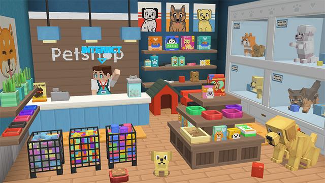 Screenshot of the Minecraft Bedrock Marketplace product DOGS! created by Wonder.