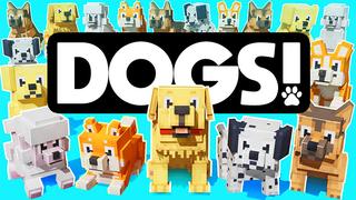 Thumbnail of the Minecraft Bedrock Marketplace product DOGS! created by Wonder.