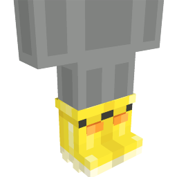 Thumbnail of the Minecraft Bedrock Marketplace product Duck Boots created by Wonder.