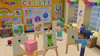 Screenshot of the Minecraft Bedrock Marketplace product Elementary School created by Wonder.