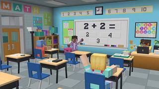 Screenshot of the Minecraft Bedrock Marketplace product Elementary School created by Wonder.