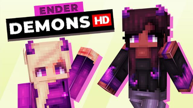 Thumbnail of the Minecraft Bedrock Marketplace product Ender Demons HD created by Wonder.