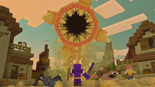 Screenshot of the Minecraft Bedrock Marketplace product Extreme Horror Add-On created by Wonder.