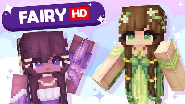 Thumbnail of the Minecraft Bedrock Marketplace product Fairy HD created by Wonder.