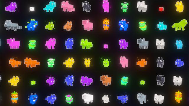 Screenshot of the Minecraft Bedrock Marketplace product Glow Pets created by Wonder.