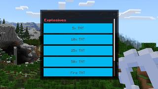 Screenshot of the Minecraft Bedrock Marketplace product Hack Client created by Wonder.
