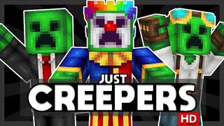 Thumbnail of the Minecraft Bedrock Marketplace product Just Creepers HD created by Wonder.